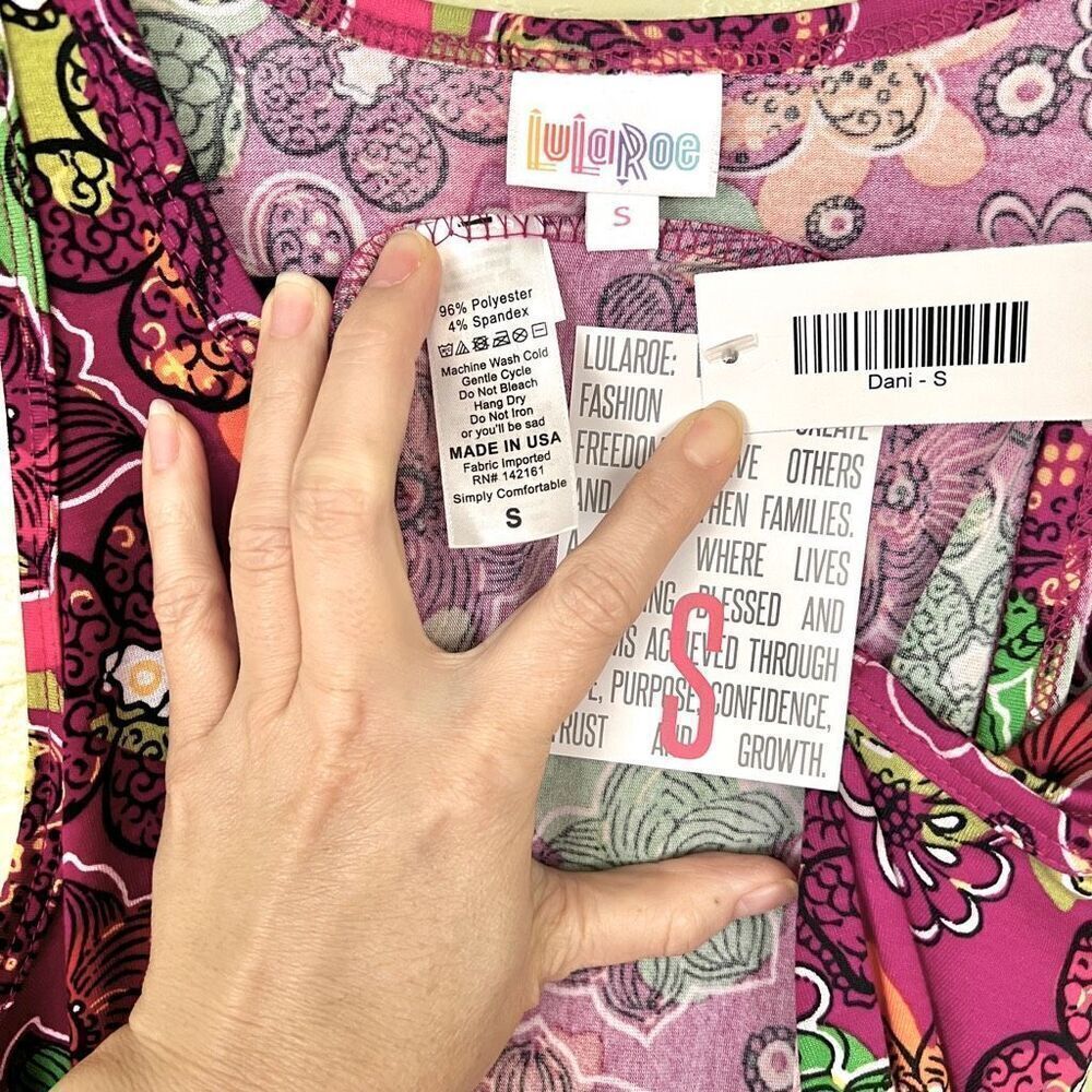 Lularoe Dani Maxi Tank Dress - Size Small - Picture 4 of 5